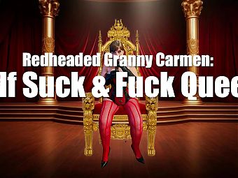 Redheaded Granny Carmen - GILF Suck and Fuck Queen